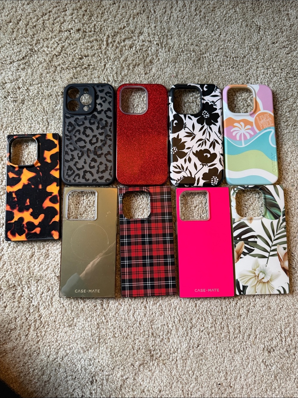 CASE-MATE Pink & Mixed Pattern iPhone Case Collection
